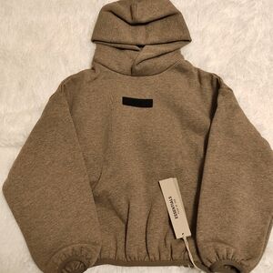 Kids Essentials Hoodie Heather Grey size 6/7